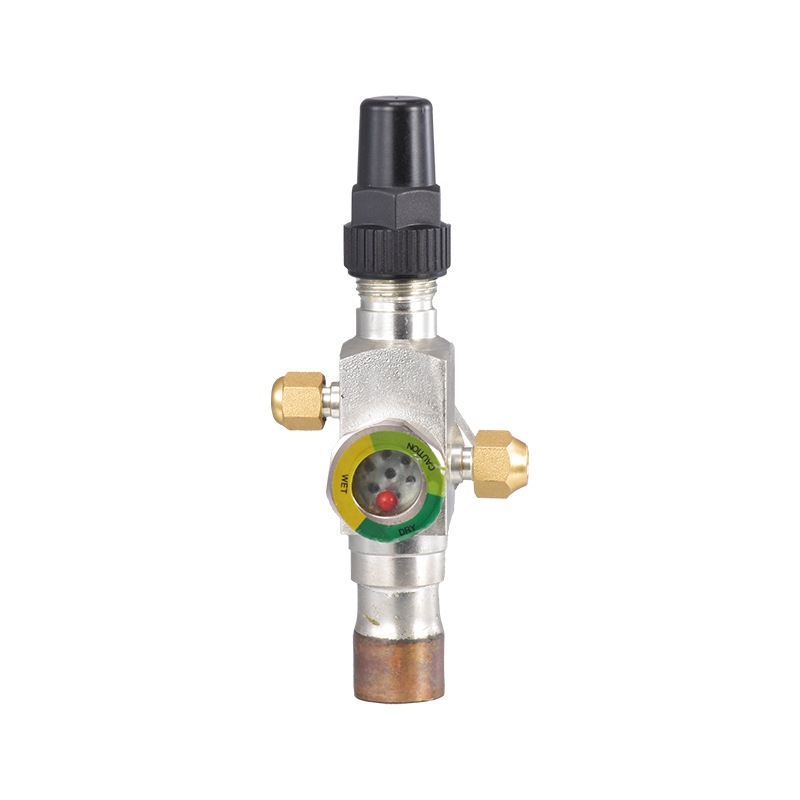 Refrigeration Sight Glass Valve with Rotalock Connector