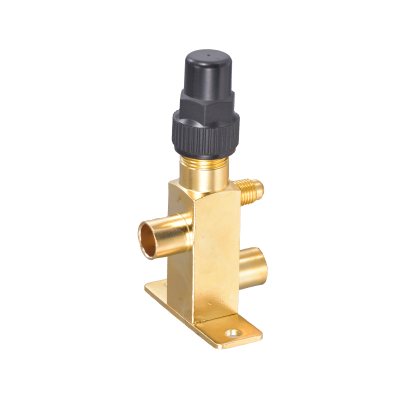 Refrigeration Vertical Valve with Bracket