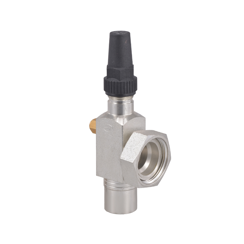 Refrigeration Soldering Valve with Rotalock Connector