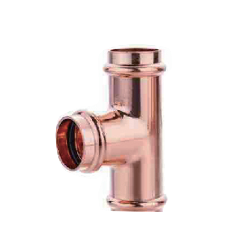 Equal Tee Refrigeration Copper Tube