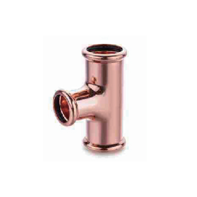 Equal Tee Refrigeration Copper Tube