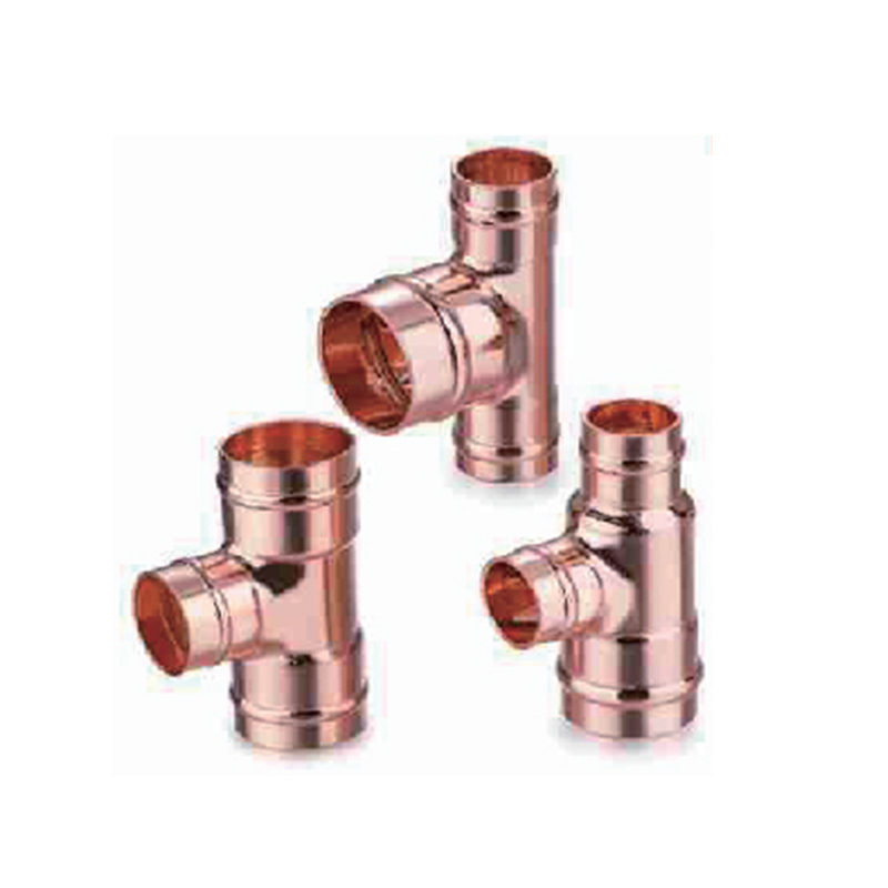 Refrigeration Reducing Tee Copper Tube