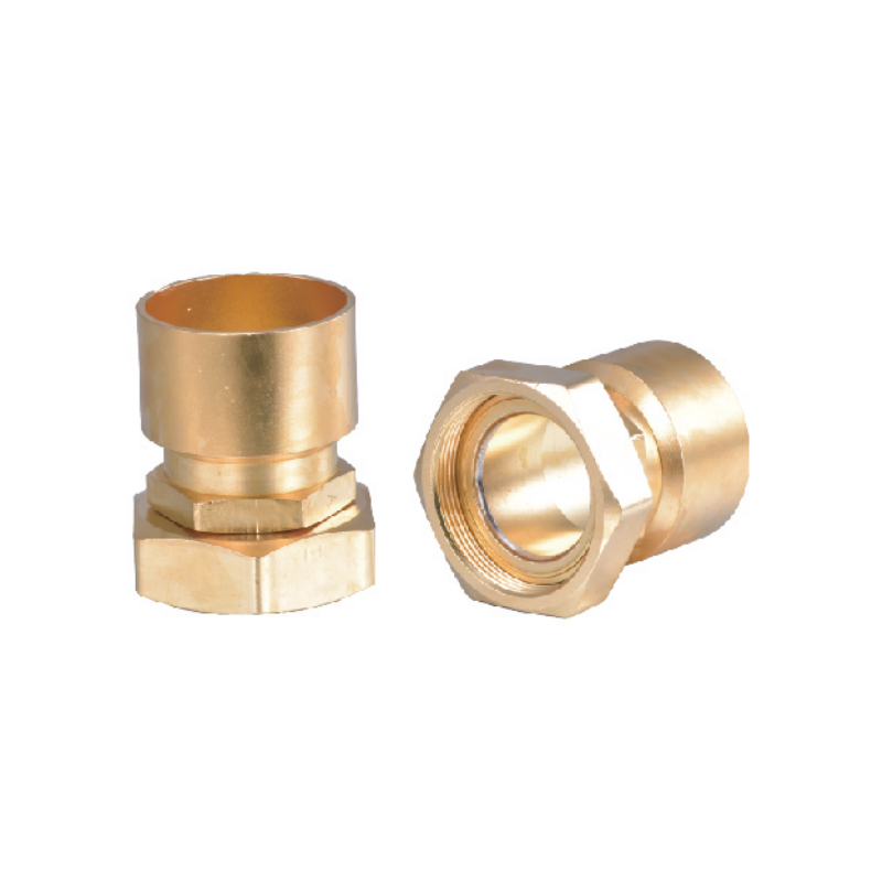 Refrigeration Brass Female Straight Line Rotalock Connector